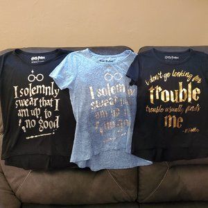 Harry Potter TShirts - Set of 3